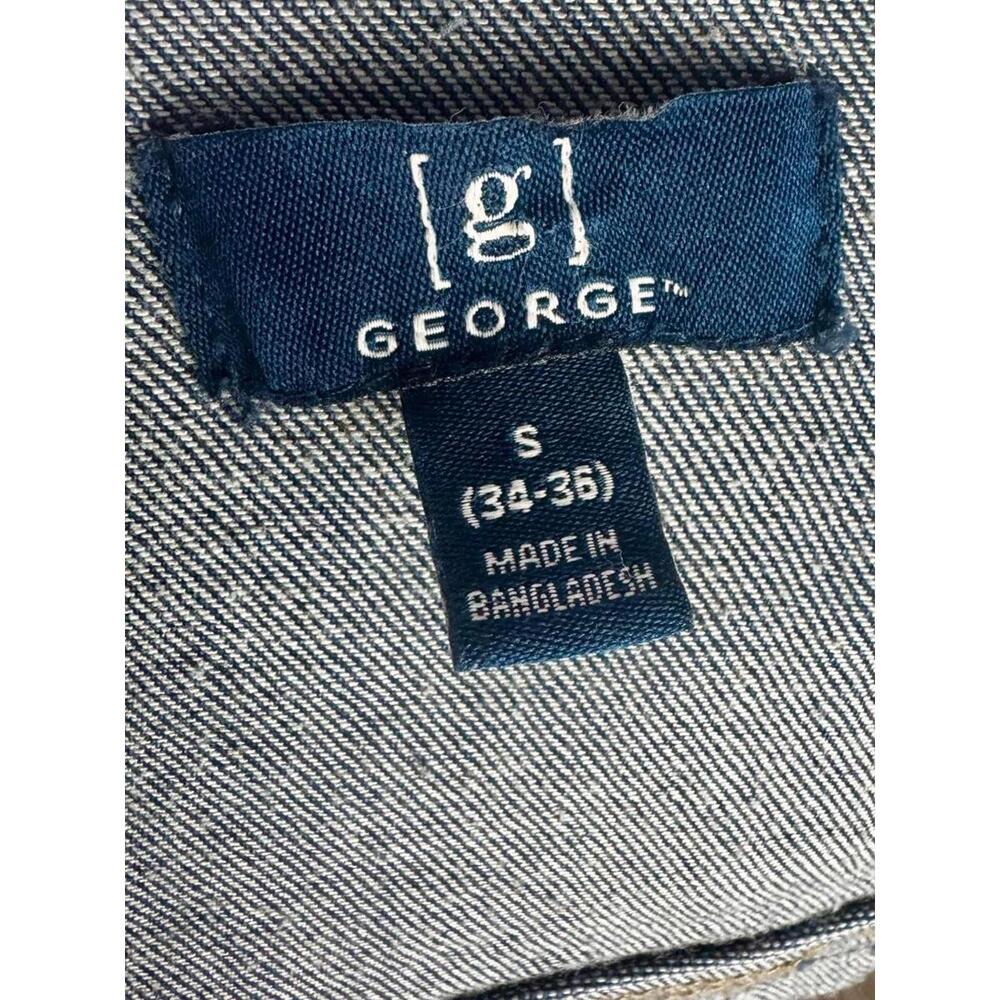 two face threads changeable patch denim jacket bi… - image 5